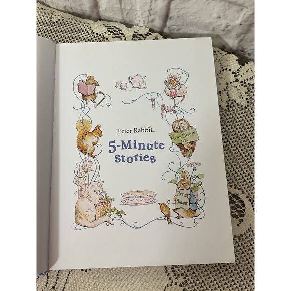 2019 Peter Rabbit 5 Min Stories 13 Timeless Tales from Beatrix Potter kids HC - Picture 4 of 9
